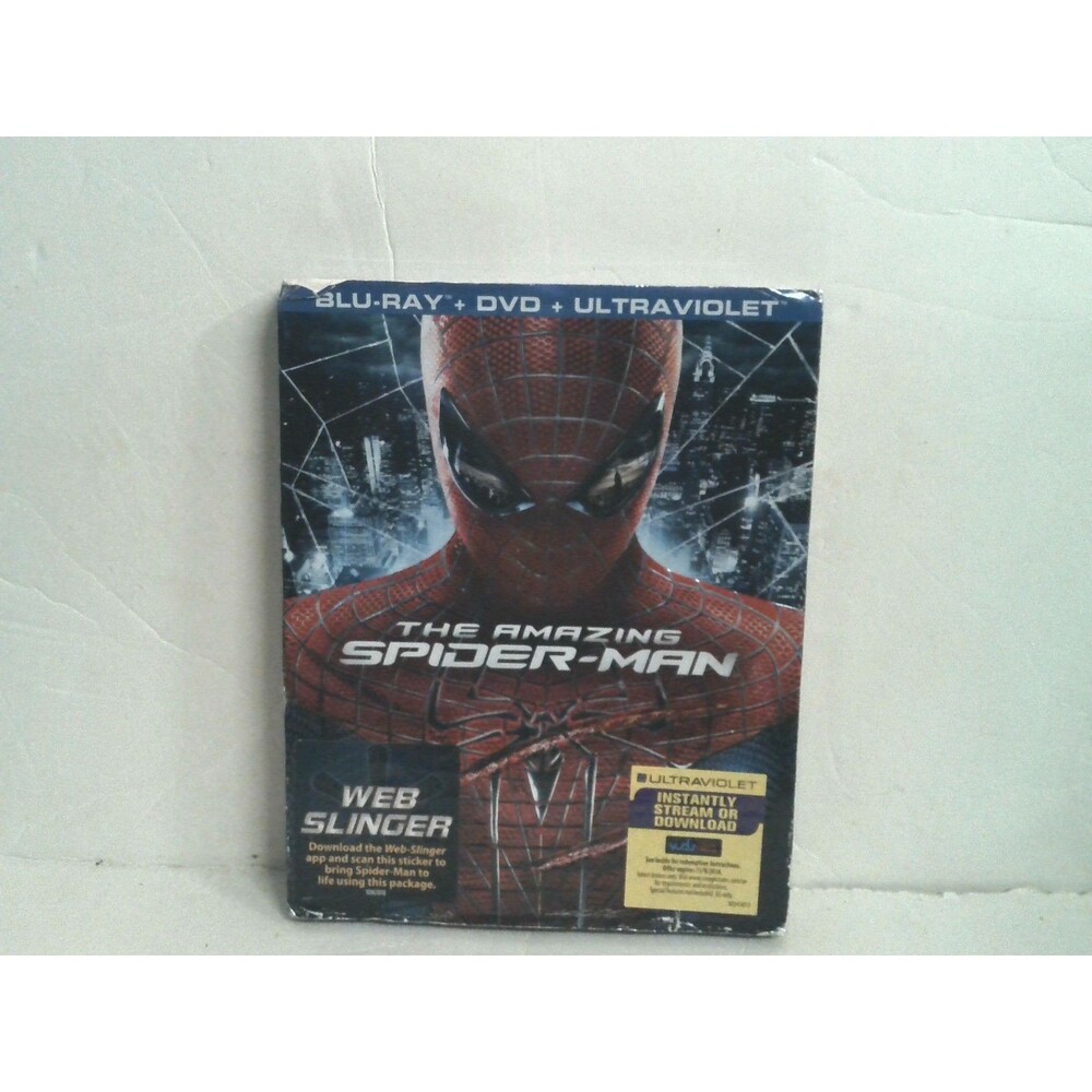 The Amazing Spider - Man Blu Ray W/Slipcover 2012 Columbia Pictures Sony